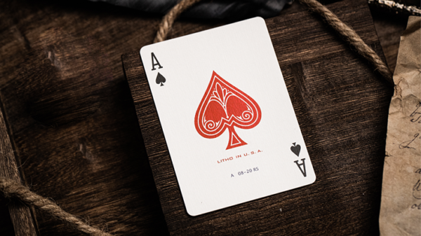 72375-alt2 Jerry's Nugget (Atomic Red) Marked Monotone Playing Cards