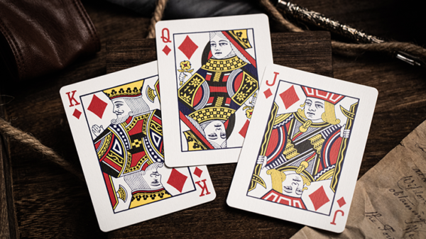 72375-alt3 Jerry's Nugget (Atomic Red) Marked Monotone Playing Cards