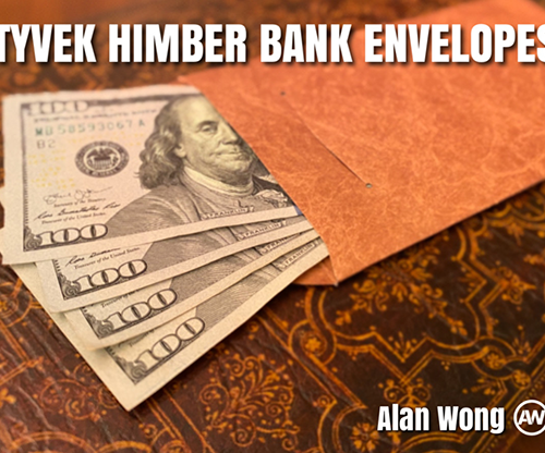 72392-full Tyvek Himber Bank Envelope SET by Alan Wong - Trick