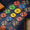 72413-alt1 RAINBOW COINS (MORGAN) by N2G - Trick