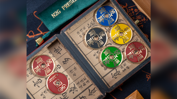 72413-full RAINBOW COINS (MORGAN) by N2G - Trick