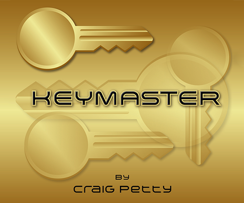 72668-full Keymaster Brass (Gimmicks and Online Instructions) by Craig Petty - Trick