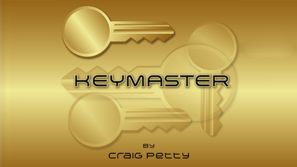 72668-full Keymaster Brass (Gimmicks and Online Instructions) by Craig Petty - Trick