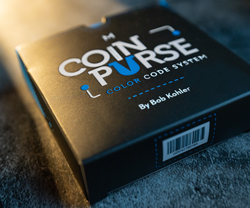 COLOR CODE COIN PURSE BLUE by Bob Kohler - Trick