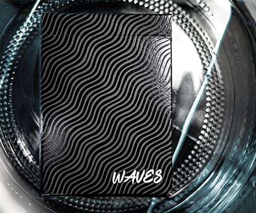 Waves Playing Cards