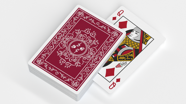 72899-alt2 Black Roses Edelrot Playing Cards (Fully Marked)