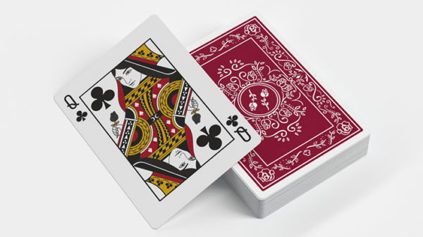 72899-alt3 Black Roses Edelrot Playing Cards (Fully Marked)