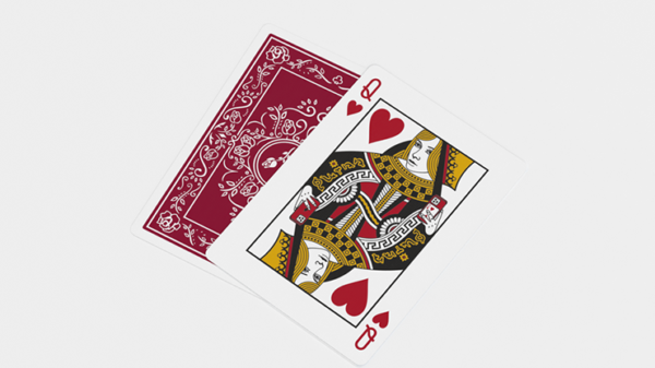 72899-alt5 Black Roses Edelrot Playing Cards (Fully Marked)
