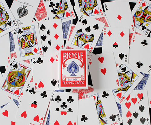 72925-full Bicycle Gaff Index (Gimmicks and Online Instructions)