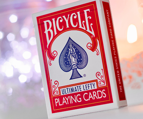 Bicycle Ultimate Lefty Deck Red (Gimmicks and Online Instructions)