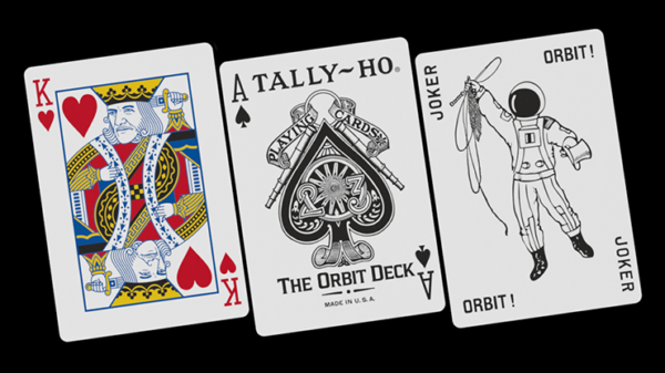 Orbit Tally Ho Circle Back (Red) Playing Cards