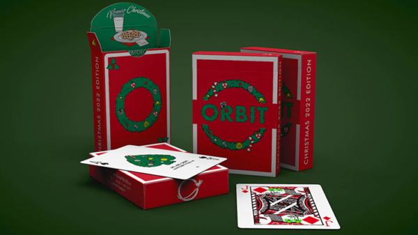 73268-full Orbit Christmas V2 Playing Cards