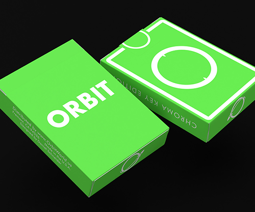 Orbit Chroma Key Playing Cards