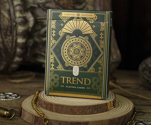 Trend (Green) Playing Cards by TCC
