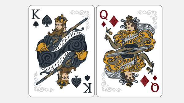 74156-alt2 Bicycle Cinder Playing Cards by US Playing Card