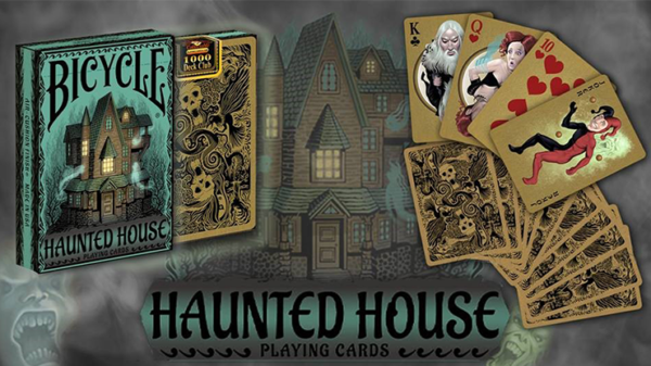 74288-alt5 Bicycle Haunted House Playing Cards by Collectable Playing Cards