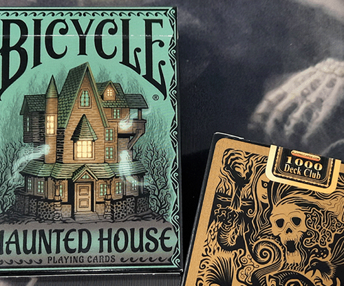 Bicycle Haunted House Playing Cards by Collectable Playing Cards