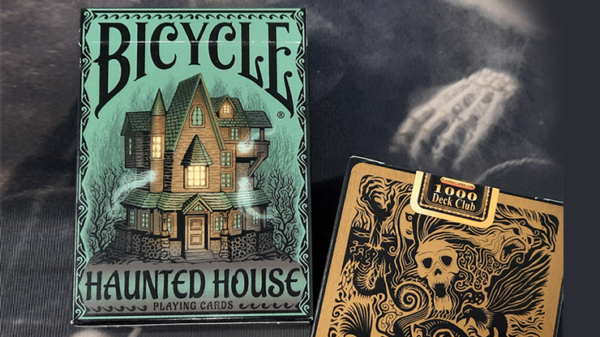 74288-full Bicycle Haunted House Playing Cards by Collectable Playing Cards