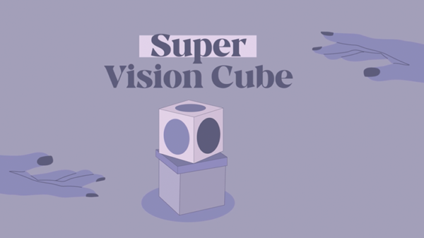 74306-alt5 SUPER VISION CUBE (Gimmicks and Online Instructions) by Julio Montoro - Trick