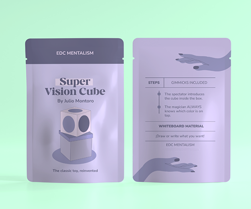 74306-full SUPER VISION CUBE (Gimmicks and Online Instructions) by Julio Montoro - Trick