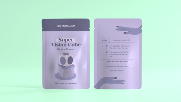 74306-full SUPER VISION CUBE (Gimmicks and Online Instructions) by Julio Montoro - Trick