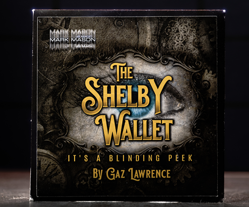 Shelby Wallet (Gimmicks and Online Instructions) by Gaz Lawrence and Mark Mason - Trick