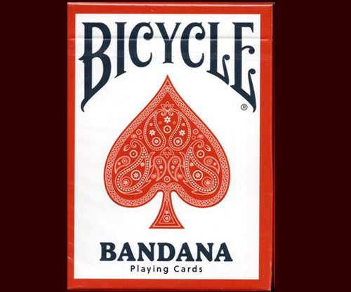 Bicycle Bandana (Red) Playing Cards