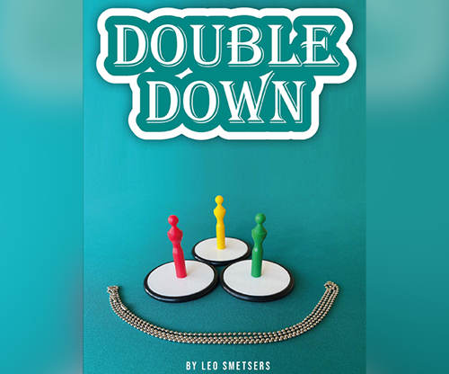 Double Down (Gimmicks and Online Instructions) by Leo Smetsers - Trick