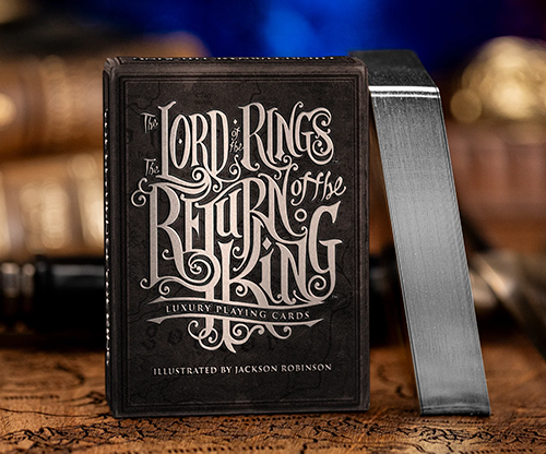 The Lord of the Rings - Return of the King Playing Cards (Black Gilded Edition) by Kings Wild