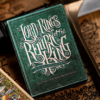 The Lord of the Rings - Return of the King Playing Cards by Kings Wild Project(Green)