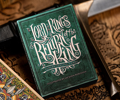 74532-full The Lord of the Rings - Return of the King Playing Cards by Kings Wild Project(Green)