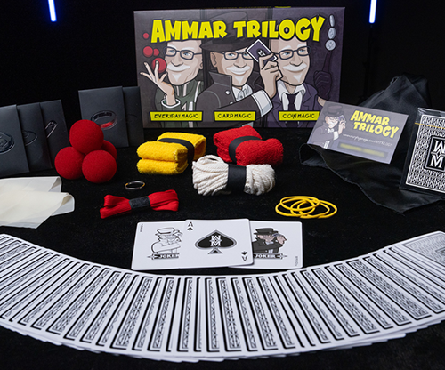 AMMAR TRILOGY SET (Gimmicks and Online Instructions) by Michael Ammar & Murphy's Magic - Trick