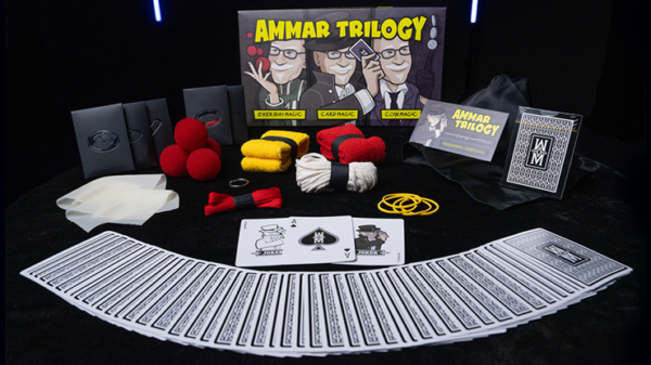 74891-full AMMAR TRILOGY SET (Gimmicks and Online Instructions) by Michael Ammar & Murphy's Magic - Trick