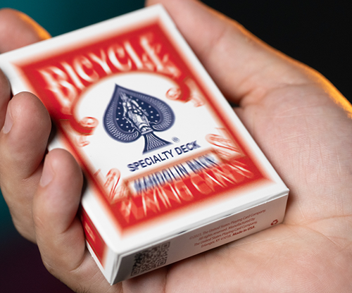 Bicycle Blur Red (Mandolin Back) by Mathieu Bich and Garrett Thomas