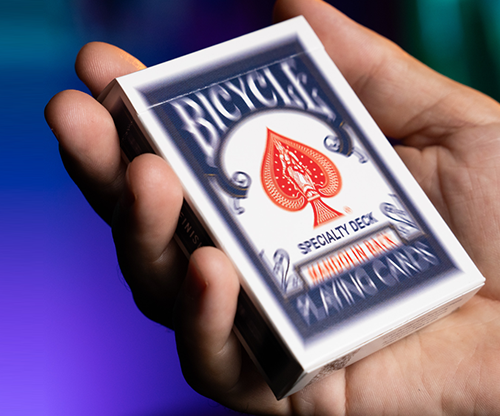 Bicycle Blur Blue (Mandolin Back) by Mathieu Bich and Garrett Thomas