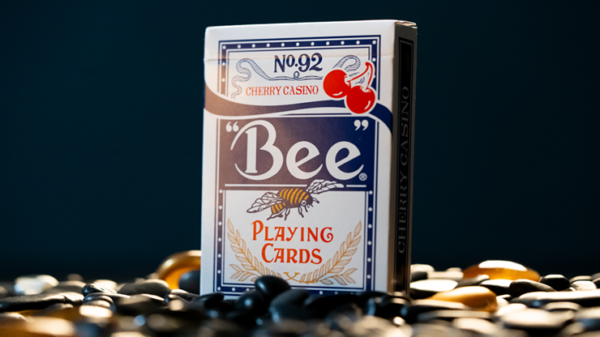 75228-full Limited Bee X Cherry (Blue) Playing Cards