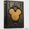 Bicycle Disney Mickey Mouse (Black and Gold) by US Playing Card Co.