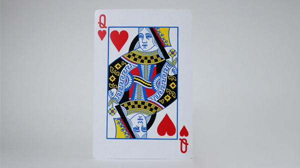75275-full Bicycle Jumbo Queen of Hearts 2 of Club