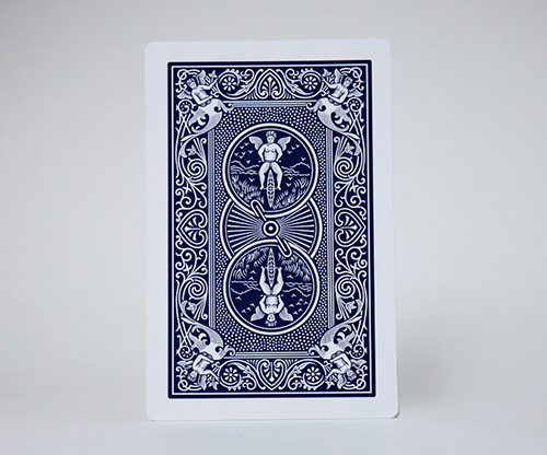 Bicycle Jumbo Double Back (Red/Blue)