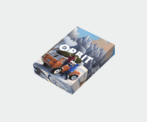 Orbit Christmas V3 Playing Cards