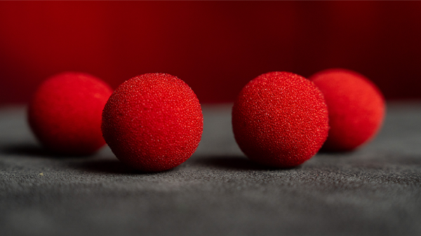75536-alt2 Magic Sponge Balls 4PK RED 1.5" by Murphy's Magic