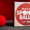 75536-full Magic Sponge Balls 4PK RED 1.5" by Murphy's Magic