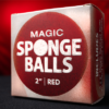 75537-full Magic Sponge Balls 4PK RED 2" by Murphy's Magic