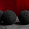 Magic Sponge Balls 4PK BLACK 2" by Murphy's Magic