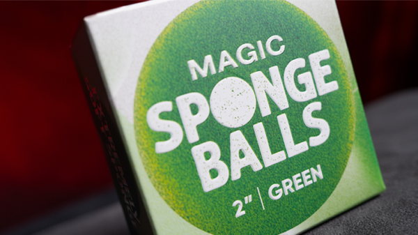 75544-alt3 Magic Sponge Balls 4PK GREEN 2" by Murphy's Magic
