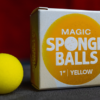 75554-full Magic Sponge Balls 4PK YELLOW 1" by Murphy's Magic