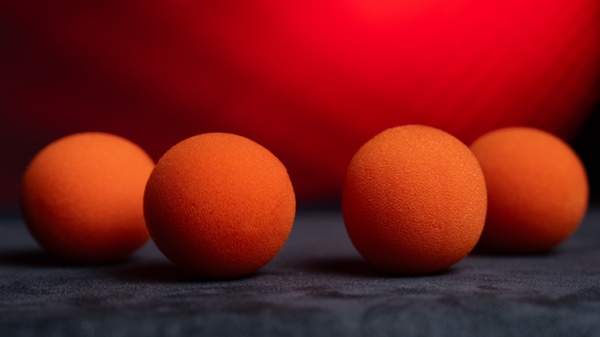 75555-alt2 Magic Sponge Balls 4PK ORANGE 1" by Murphy's Magic