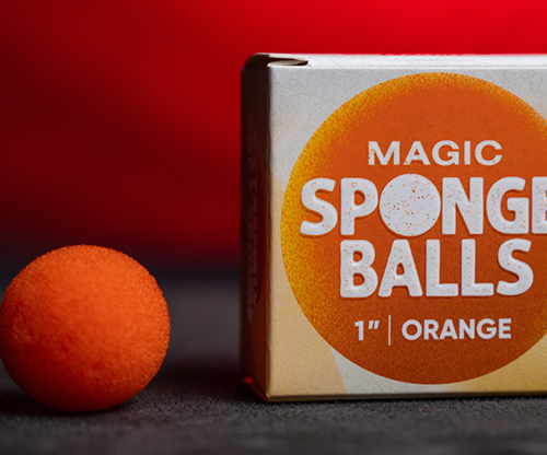 Magic Sponge Balls 4PK ORANGE 1" by Murphy's Magic