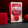75595-alt3 Magic Sponge Ball to Square RED by Murphy's Magic