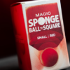75595-full Magic Sponge Ball to Square RED by Murphy's Magic